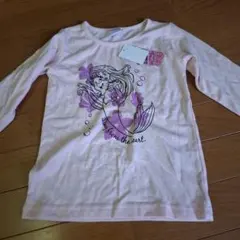 Disney Princess アリエル 長袖カットソー ピンク 120cm
