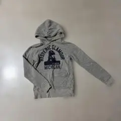 HYSTERIC GLAMOUR グレー パーカー S 汚れあり