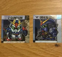 元祖SDガンダムスナック シール 2枚セット Zガンダム