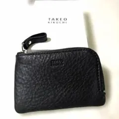 TAKEO KIKUCHI タケオキクチ　レディングシリーズ L字ファスナー小銭