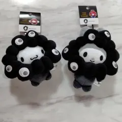 サンリオ ミャクミャクなりきりぬい BC ブラック　カラビナ　マイメロ　シナモン