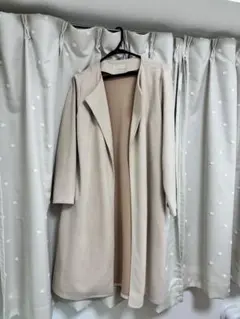 【美品】12アジェンダ　フェイクスウェード　トレンチコート