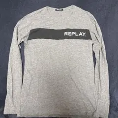 REPLAY グレー 長袖カットソーのサムネイル