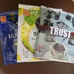 Tully's ZIPS HIRO COFFEE ドリップコーヒー 3種セットのサムネイル