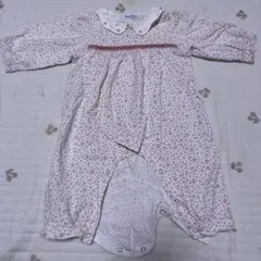 【本日限定】familiar 花柄ロンパース 60cm