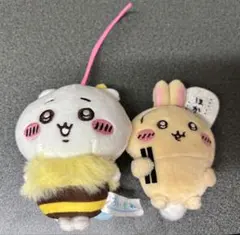 ちいかわ ハチさんぬいぐるみマスコット うさぎだらけくじ E賞