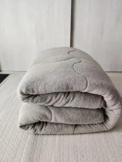 《美品》プラザ 掛け布団 シープボア 毛布 3層構造