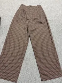 URBAN RESEARCH DOORS チェック柄パンツ