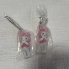 サンリオキャラクターズ ミニチュアチャーム ライブキャラクター マイメロ 2個