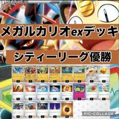メガルカリオex シティーリーグ優勝デッキ