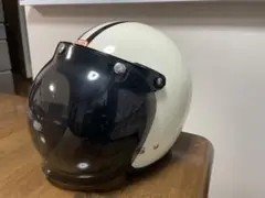 TT&CO. スーパーマグナム アイボリー XXLサイズ ジェットヘルメット