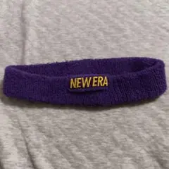 NEW ERA 紫 ヘアバンド