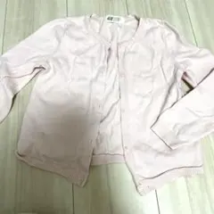 H&M キッズ カーディガン ピンク 110cm