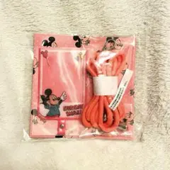 【終了品】ディズニーストアクラブ ミッキーマウス フォンタブ＆ストラップ