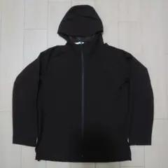 UNIQLO ブロックテックパーカー：ダークブラウン