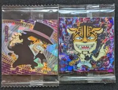 ワンピース ロブ・ルッチシール 2枚セット(SR)&(SGR)