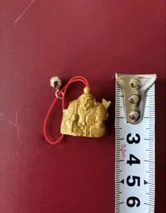 エビスビール 鈴付きエビス様携帯マスコット 金色