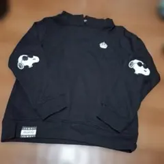 PEANUTS スヌーピー パーカー ブラック LL