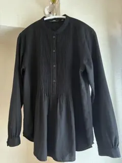 UNIQLO ブラック 長袖シャツ S