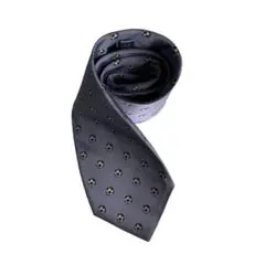 ALBO QUATTRO アルボクワトロ ネクタイ グレー シルクサッカーボール