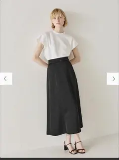 今季BLENHEIM 接触冷感ポンチドロップショルダーカットソーのサムネイル