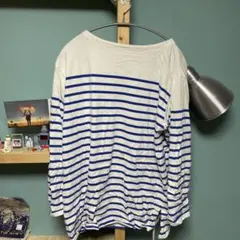 UNIQLO XL 七分袖・長袖Tシャツ カットソー ストライプ