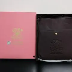 ディズニー ミッキー&ミニー　レザーショルダーバッグ　高さ21cm　箱付き