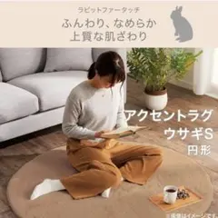 新品未開封　ニトリ　モカ　ラビットファータッチラグウサギラグ3 160X200 新品未開封 ニトリ モカ ラビットファータッチラグウサギラグ3 160X200