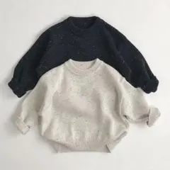 【新品】キッズ ニット セーター 男女兼用 110cm