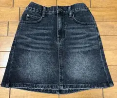 台形デニムスカート