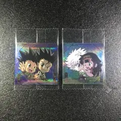 【匿名配送】ハンターハンターウエハース8 シークレット2種