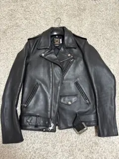 666 Leather Wear◇ダブルライダースジャケット/40/BLK/ - メルカリ
