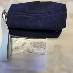 新品未使用❗️アスレティア　ホリデーキット2025 再生コーデュロイポーチ