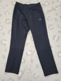 古着！　アディダス　ジャージ　トラックパンツ　XOサイズ　ブラック