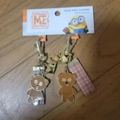 USJ限定 大人気 ティム ペアキーチェーン 新品 ミニオン
