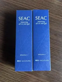 SEAC 朝用オールインワンゲル 50g SPF23 PA+++ 2個セットのサムネイル