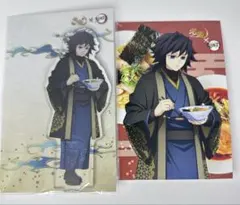 鬼滅の刃 宅麺 冨岡義勇アクリルスタンダードとカード　2点セット