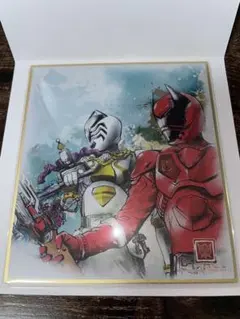 スーパー戦隊　色紙ART クワガタオージャー&スパイダークモノス　王様戦隊
