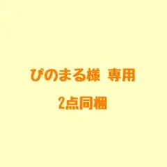 ぴのまる様 専用 2点同梱
