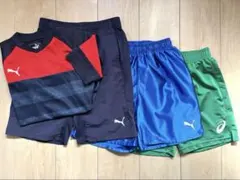 はるあみのん様専用　　サッカー　トレーニングウェア　140 150 まとめ売り