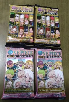 にふぉるめーしょん ワンピース大海賊シールウエハースLOG.13　◯４点セット