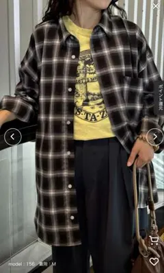 CIAOPANIC TYPY チェックシャツ