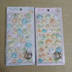 すみっコぐらし ボンボンドロップシール 2枚セット