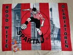 オランダ スパルタロッテルダム Sparta Rotterdamサッカーフラッグ