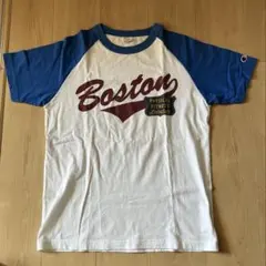 Champion ラグラン 半袖Tシャツ