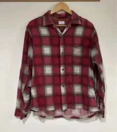 50s Truval プリントネルシャツ　ビンテージ　カートコバーン