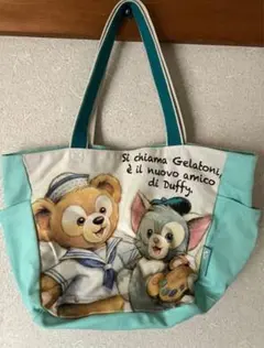 廃盤 ジェラトーニ&ダッフィトートバッグ