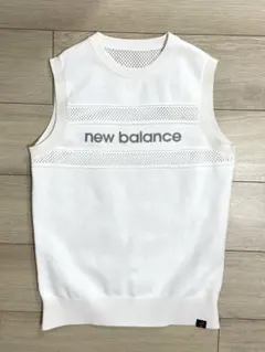 new balance golf メッシュベスト ホワイト