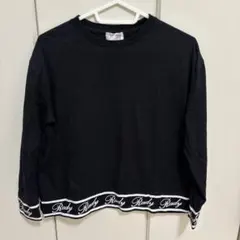 ちびRady ラインロゴ　ロンT ブラック
