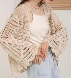 Bab 【大人気クロシェシリーズ】クロシェカーディガンのサムネイル